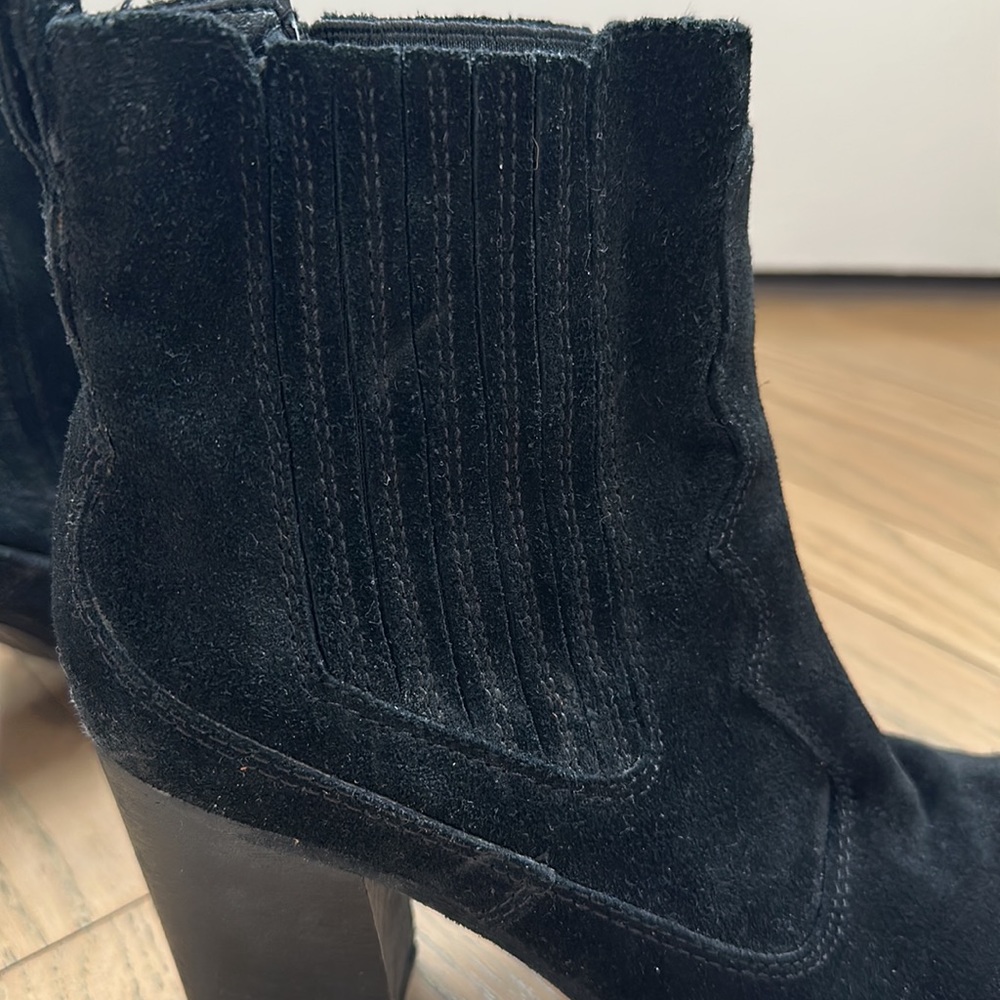 Dolce Vita | Suede Heeled Booties - Picture 7 of 9